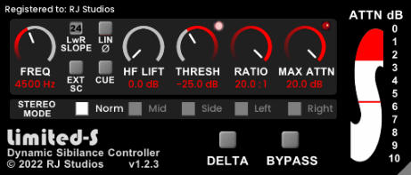 Limited-S Audio Plugin - Raising Jake Studios