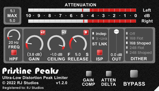 Pristine Peaks Audio Plugin - Raising Jake Studios